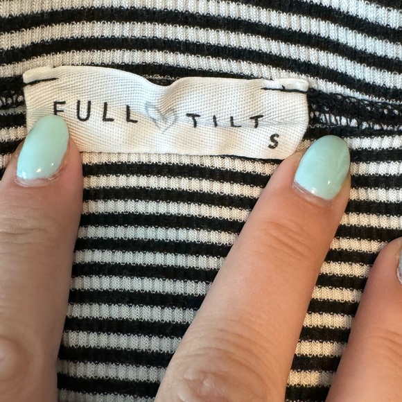 Striped Mini Skirt - Picture 3 of 3